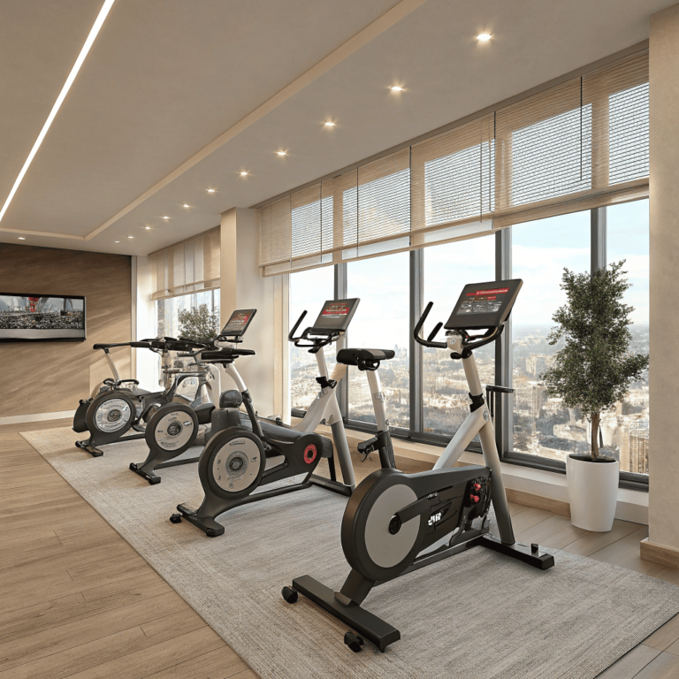 vélo d'appartement salle de sport domicile