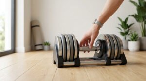 Lire la suite à propos de l’article Avis sur les haltères ajustables : gain de place ou gadget ?