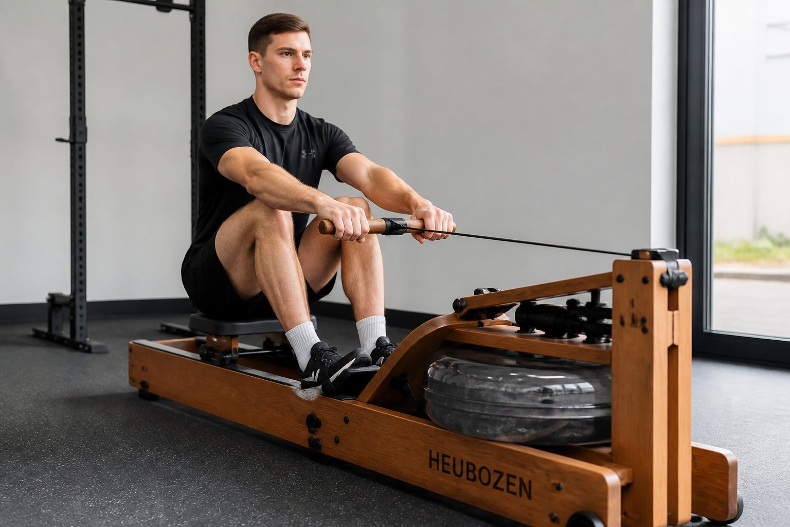 Heubozen Training Rower : l'hybride air-magnétique performant
