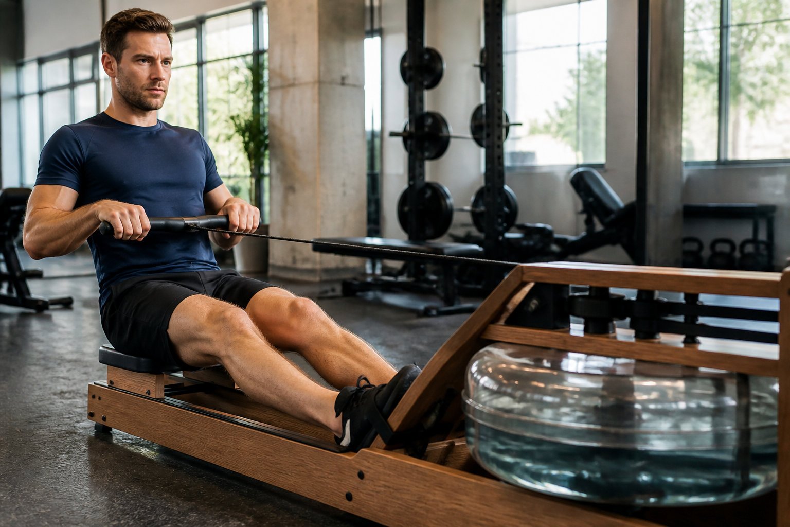 Sensations de rame et efficacité pour votre progression physique