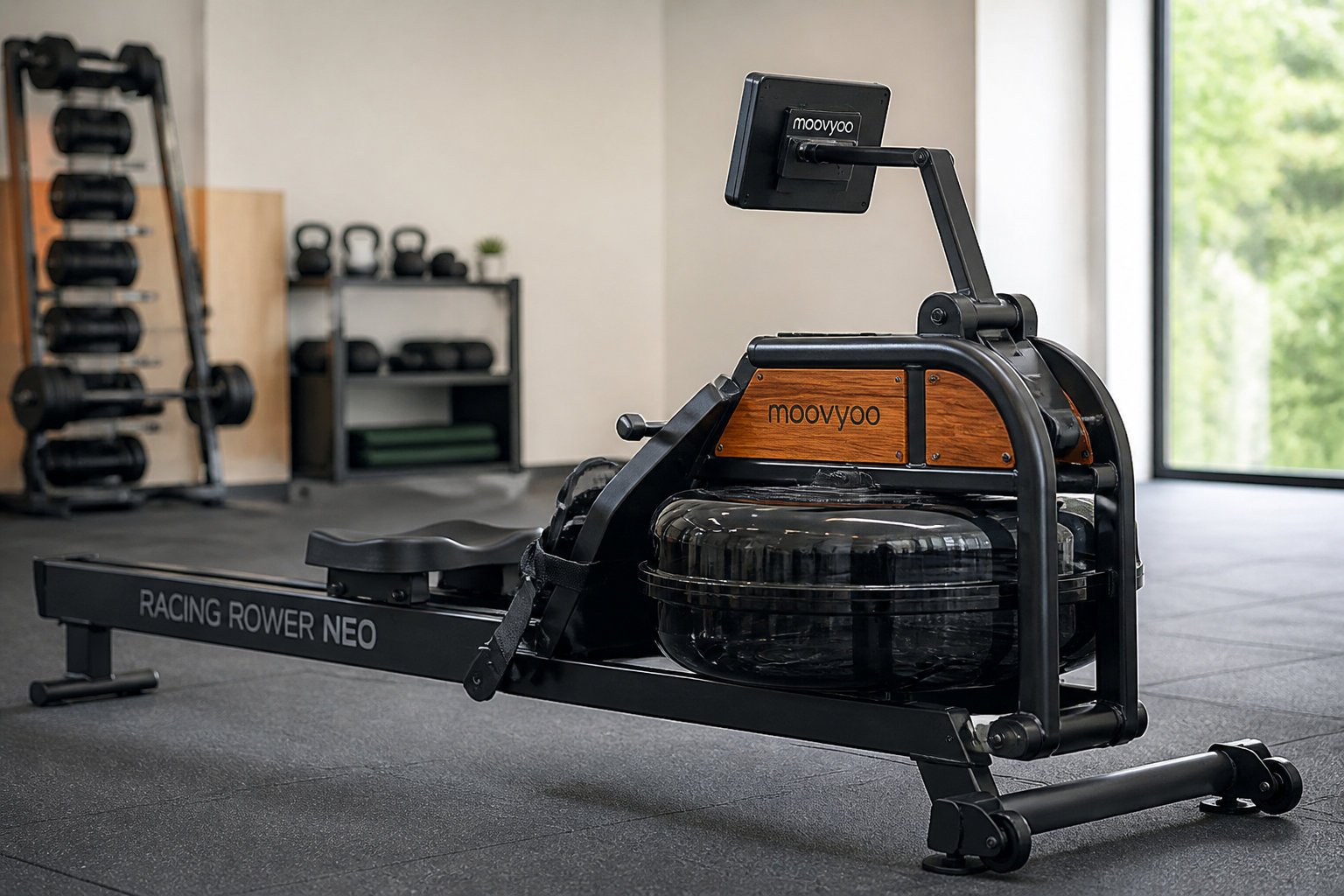 Moovyoo Racing Rower Neo : la robustesse pour un usage intensif