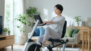 Lire la suite à propos de l’article Quel vélo d&rsquo;appartement choisir quand on a mal au dos ?
